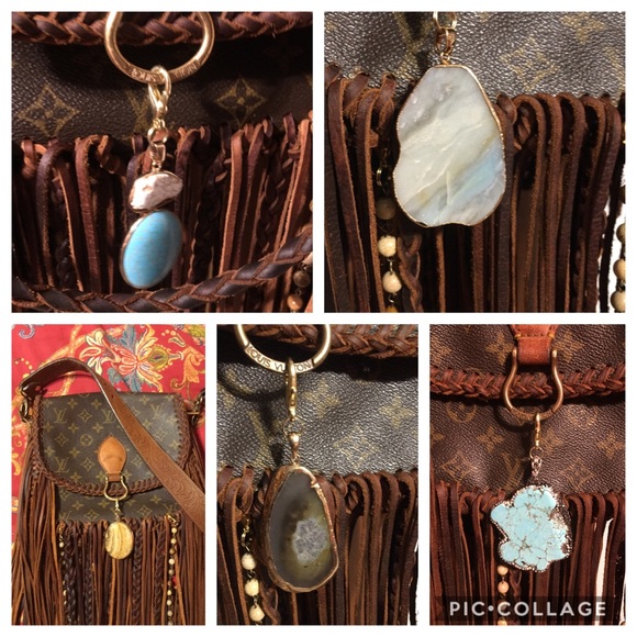 SOLD-do not buy—Boho vintage fringe Louis Vuitton - Picture 4 of 7